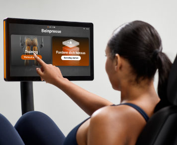 EGYM Auto-Modus automatische Geräteeinstellung nach Performance
