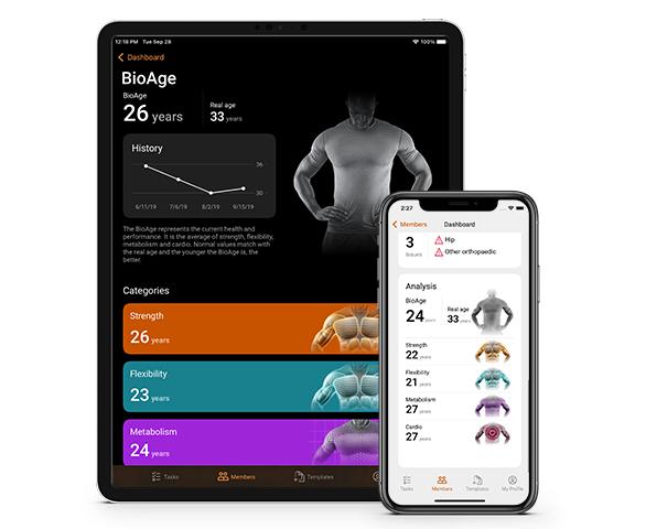EGYM BioAge Messung