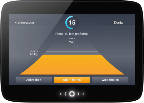 EGYM Kraftmessung