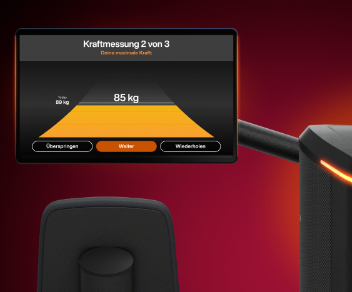 EGYM automatische Kraftmessung und Trainingsanpassung