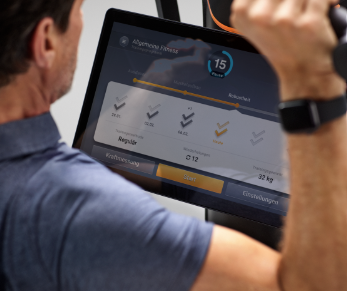 EGYM Trainingsziel wählen